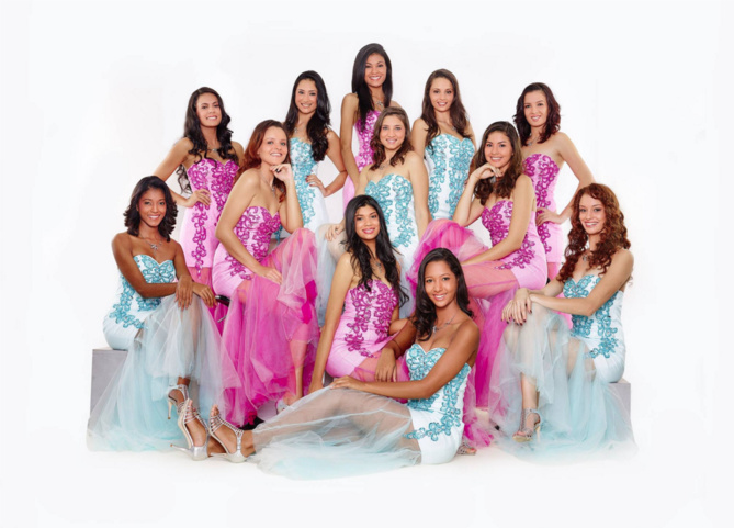 Nouvelles photos: Les candidates Miss Réunion 2016