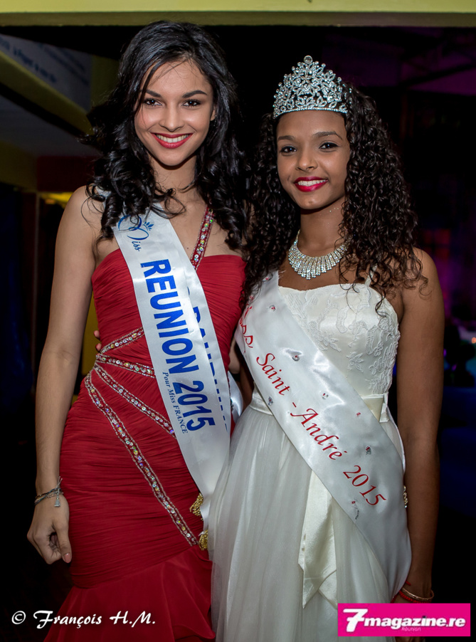 Azuima Issa et Océan Guébé, Miss Saint-André 2015 Azuima Issa et Océan Guébé, Miss Saint-André 2015