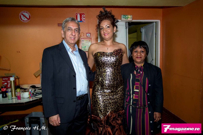 Aziz Patel, Elsa Amouny et Odile Romignac Aziz Patel, Elsa Amouny et Odile Romignac