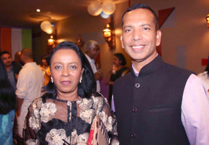 Marie-Paule Balaya, conseillère départementale et Jean-Régis Ramsamy Marie-Paule Balaya, conseillère départementale et Jean-Régis Ramsamy