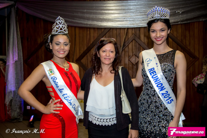 Maëva avec sa maman et Azuima Maëva avec sa maman et Azuima