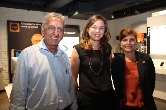 Aziz Patel, Dominique Bazile et Mireille Helou Aziz Patel, Dominique Bazile et Mireille Helou