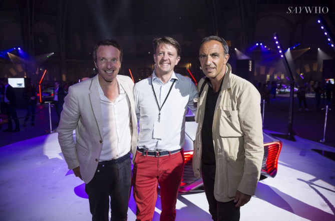 Stéphane Rotenberg, Lionel Tromeur et Nikos Aliagas Stéphane Rotenberg, Lionel Tromeur et Nikos Aliagas