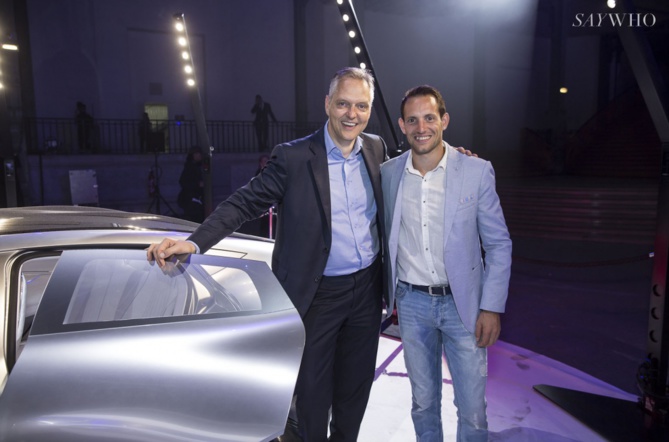 Marc Langenbrinck et Renaud Lavillenie Marc Langenbrinck et Renaud Lavillenie