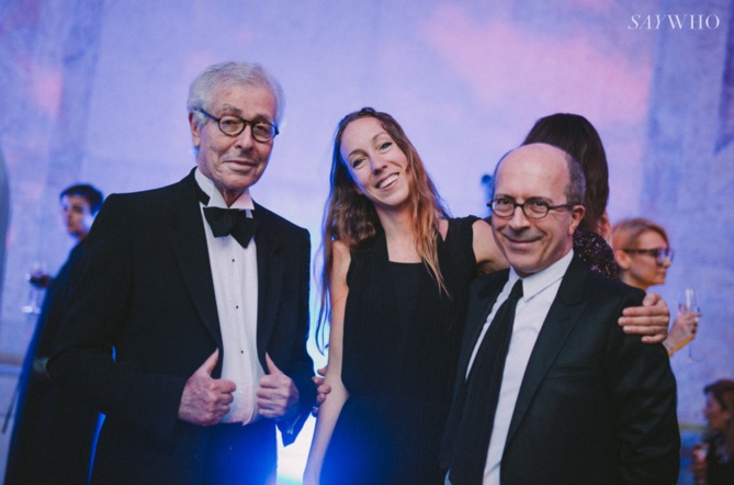 Didier Grumbach, Iris Van Herpen et Jean-Marc Loubier Didier Grumbach, Iris Van Herpen et Jean-Marc Loubier