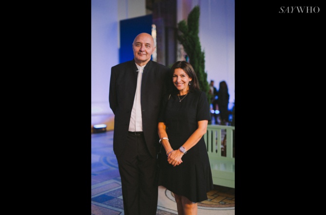 Pascal Morand et Anne Hidalgo Pascal Morand et Anne Hidalgo