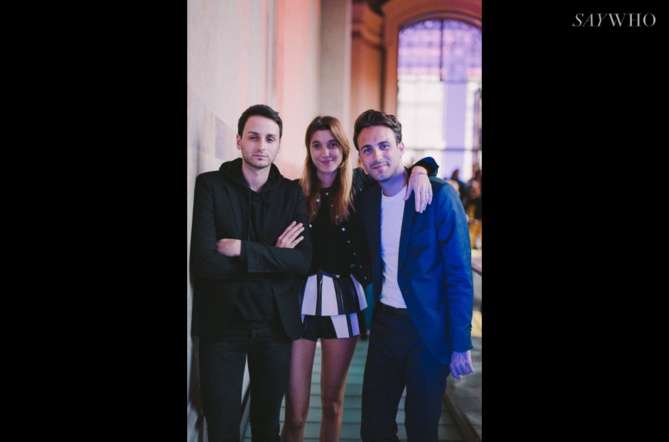 Sebastien Meyer, Lolita Jacobs et Arnaud Vaillant Sebastien Meyer, Lolita Jacobs et Arnaud Vaillant