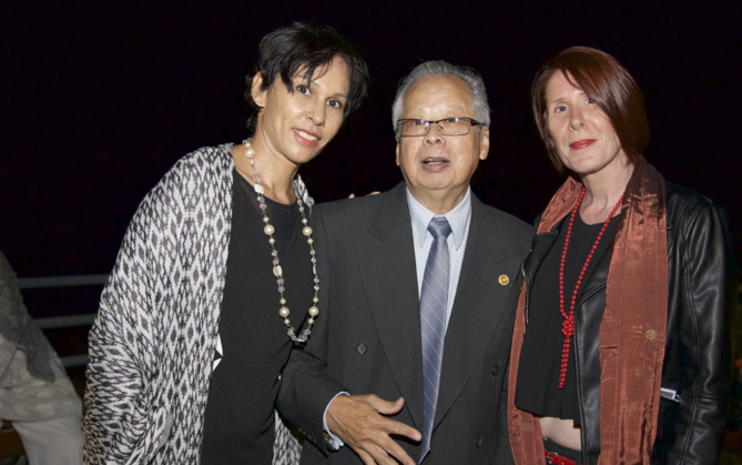 Anne Morel , Henri Won Fah Hin, et Nathalie Morvan, Rotary Club Etang Salé Anne Morel , Henri Won Fah Hin, et Nathalie Morvan, Rotary Club Etang Salé