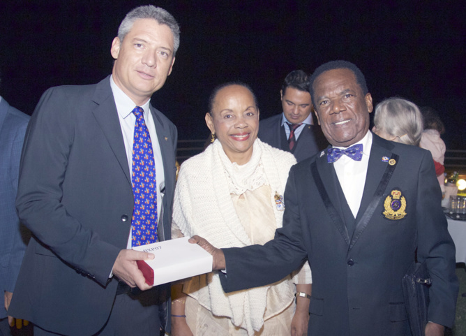 Daniel Gauvin, Maryline Plantier, et son époux Armel Boulère Daniel Gauvin, Maryline Plantier, et son époux Armel Boulère