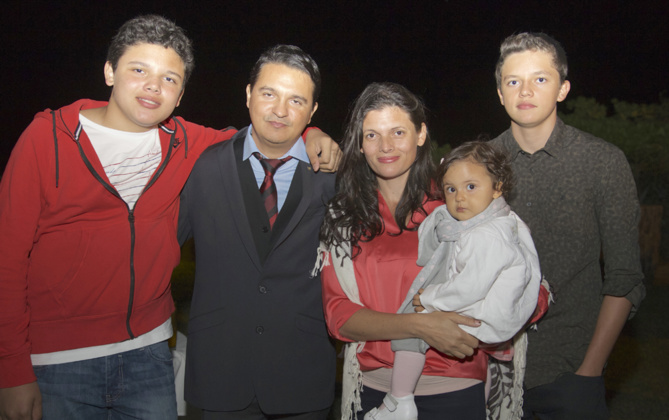 Frédéric Gonthier et sa famille Frédéric Gonthier et sa famille