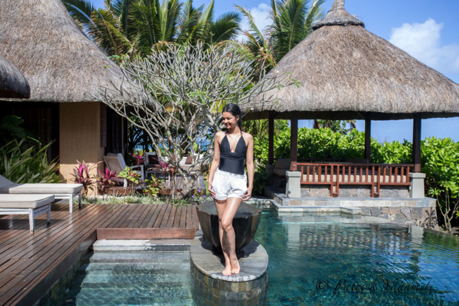 Piscine privative pour chaque suite Piscine privative pour chaque suite