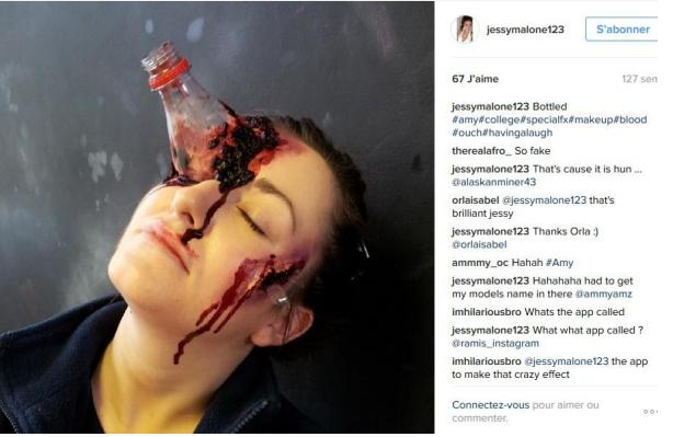 Les épouvantables et incroyables maquillages de Jessy Malone