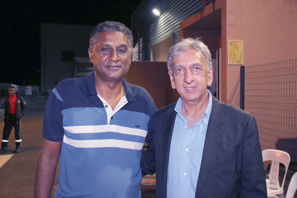 Christian Grondin et Aziz Patel