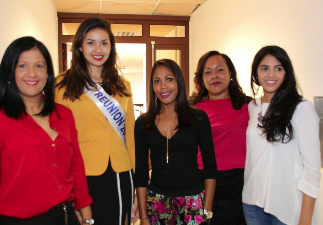 Le président de la CCIR a reçu Miss Réunion 2016