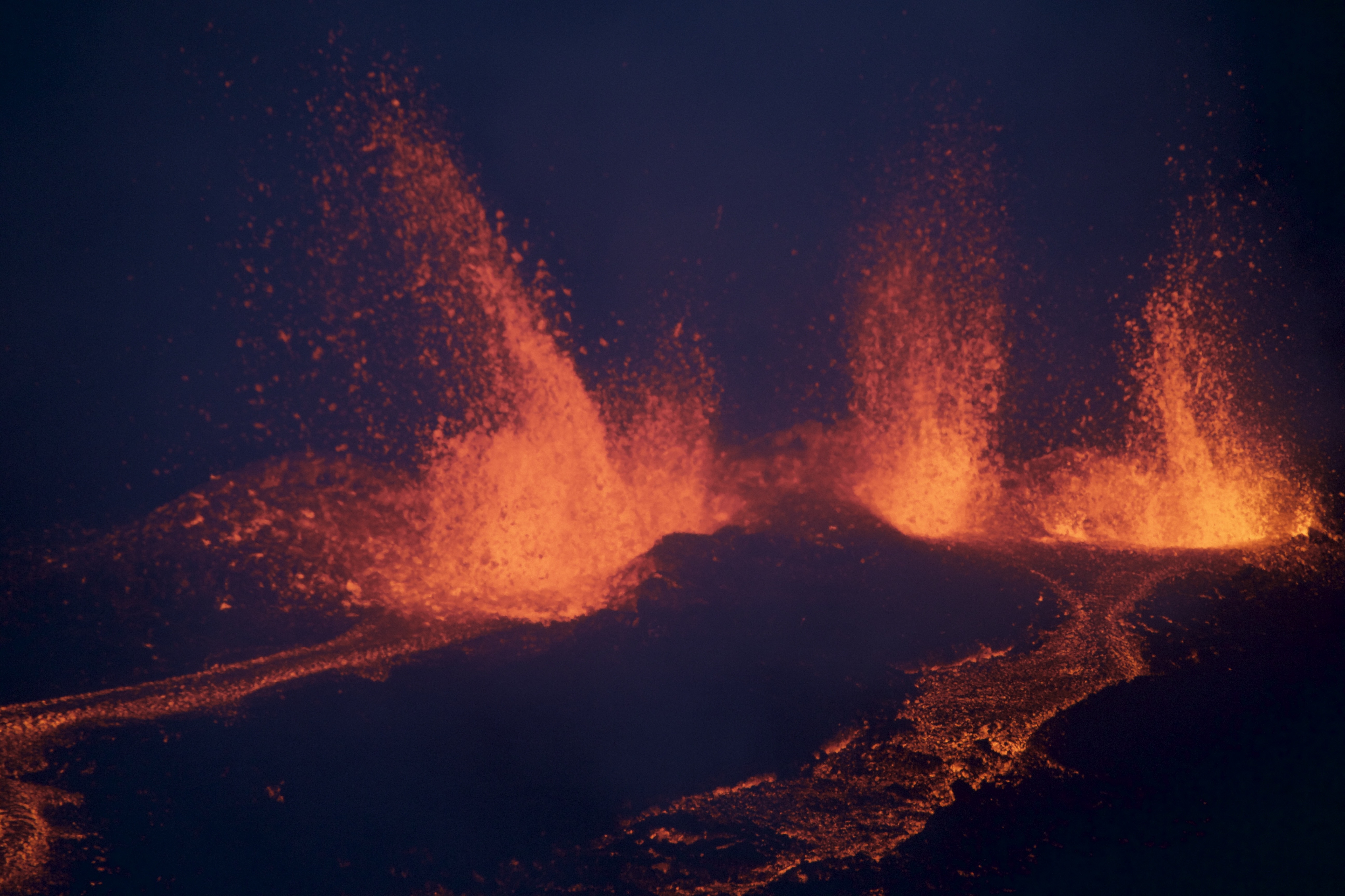 La Fournaise fait son show!