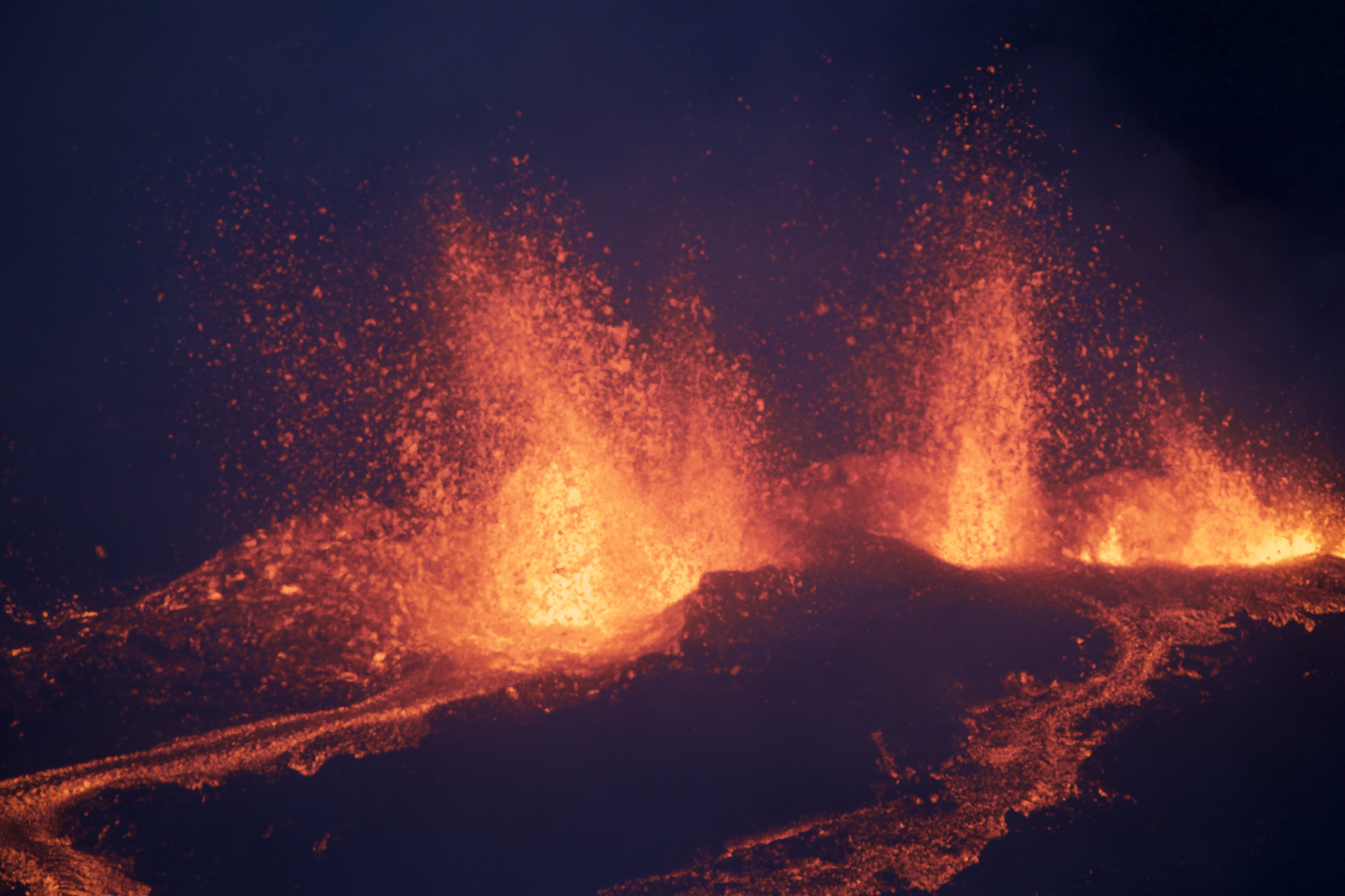 La Fournaise fait son show!