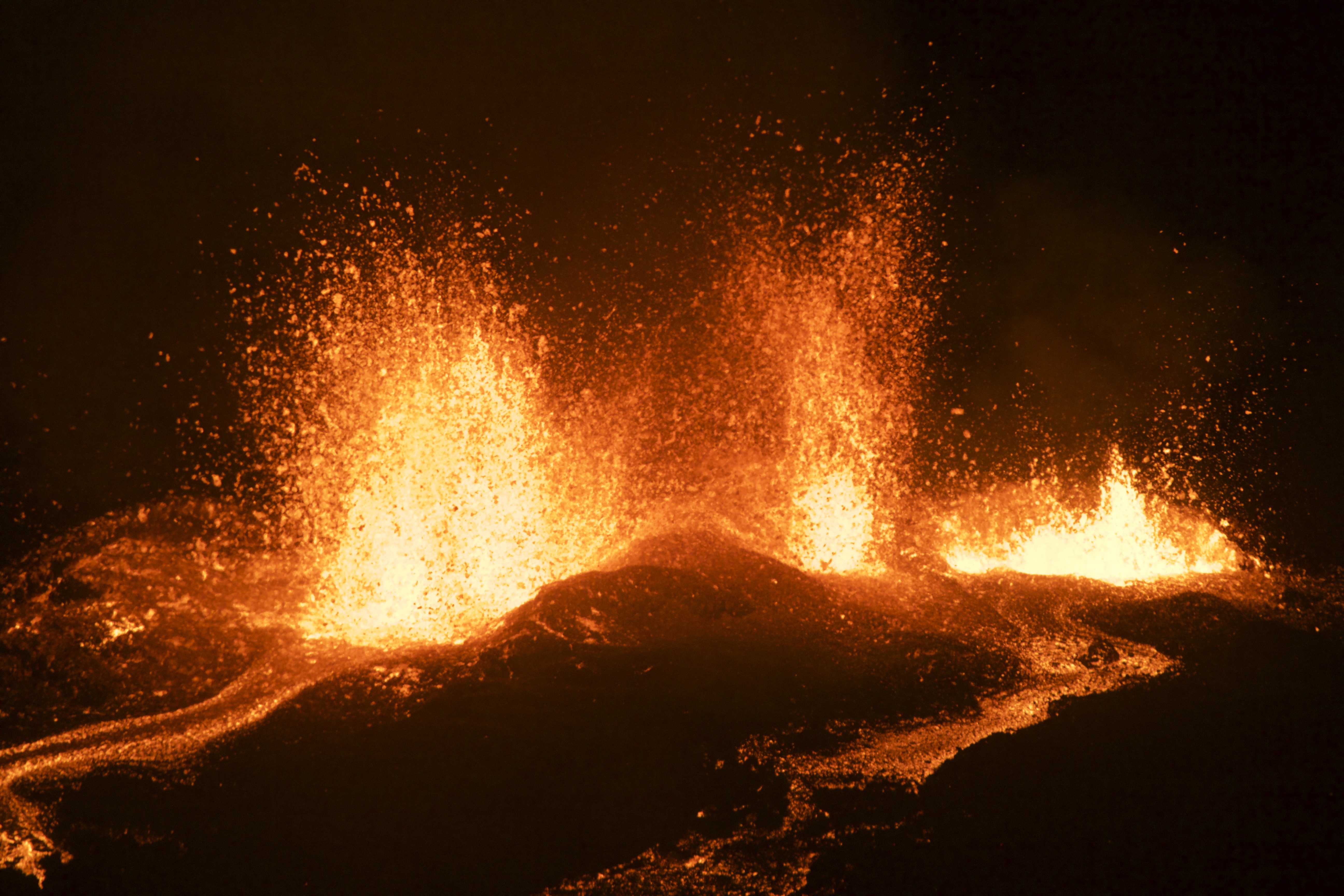 La Fournaise fait son show!