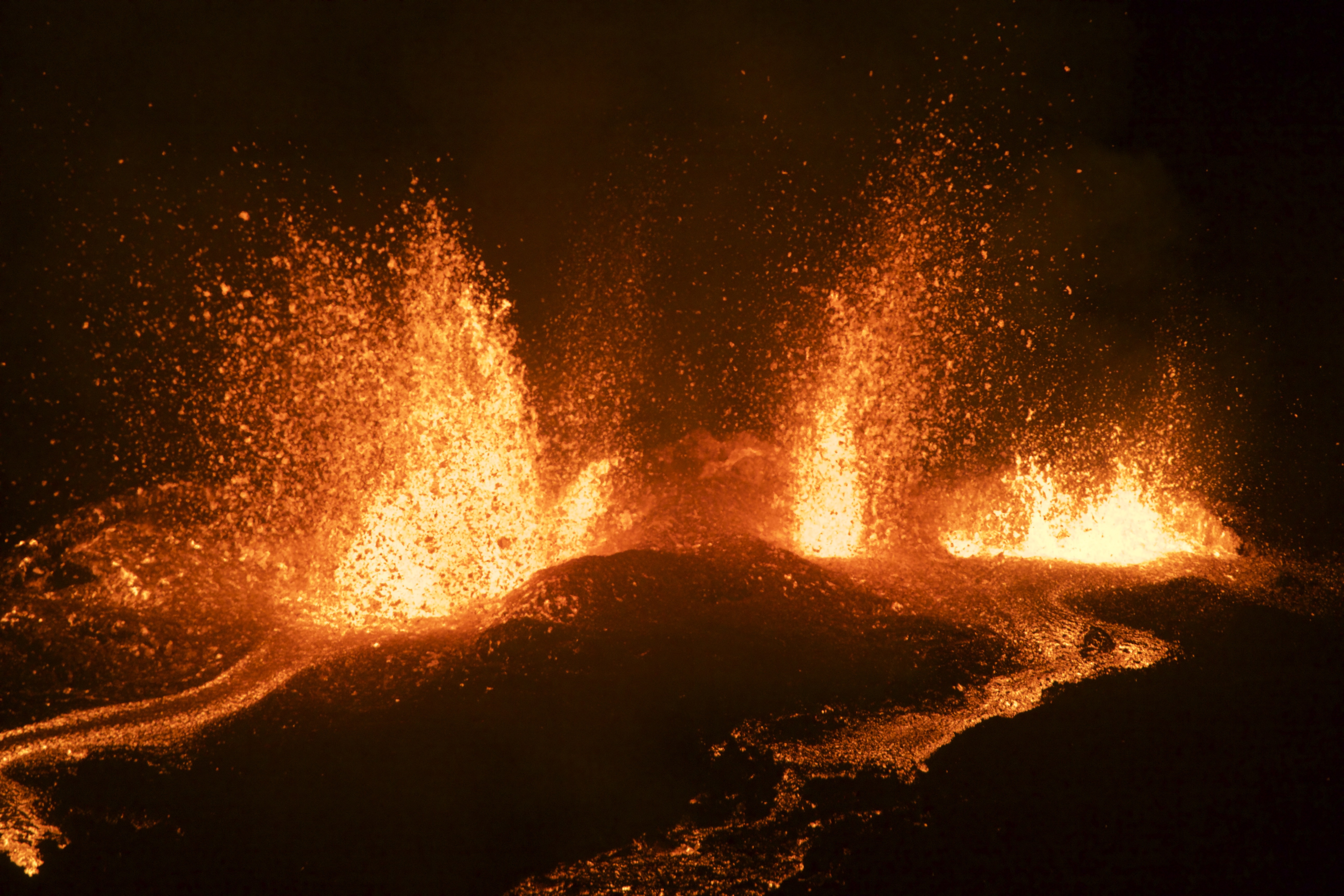 La Fournaise fait son show!