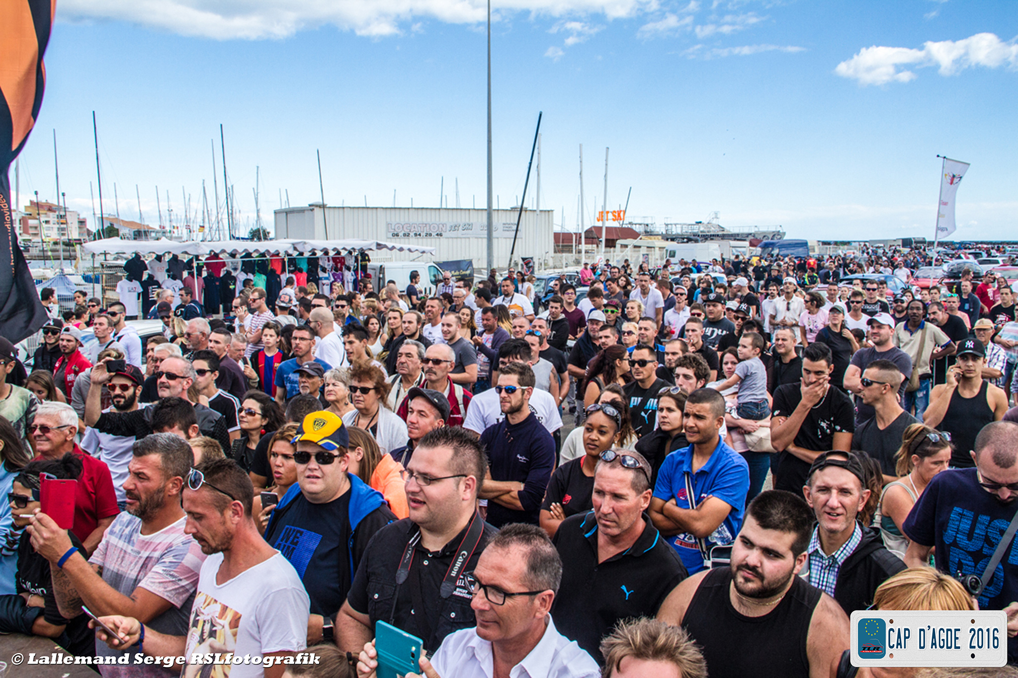 Enormément de monde pour cet événement...