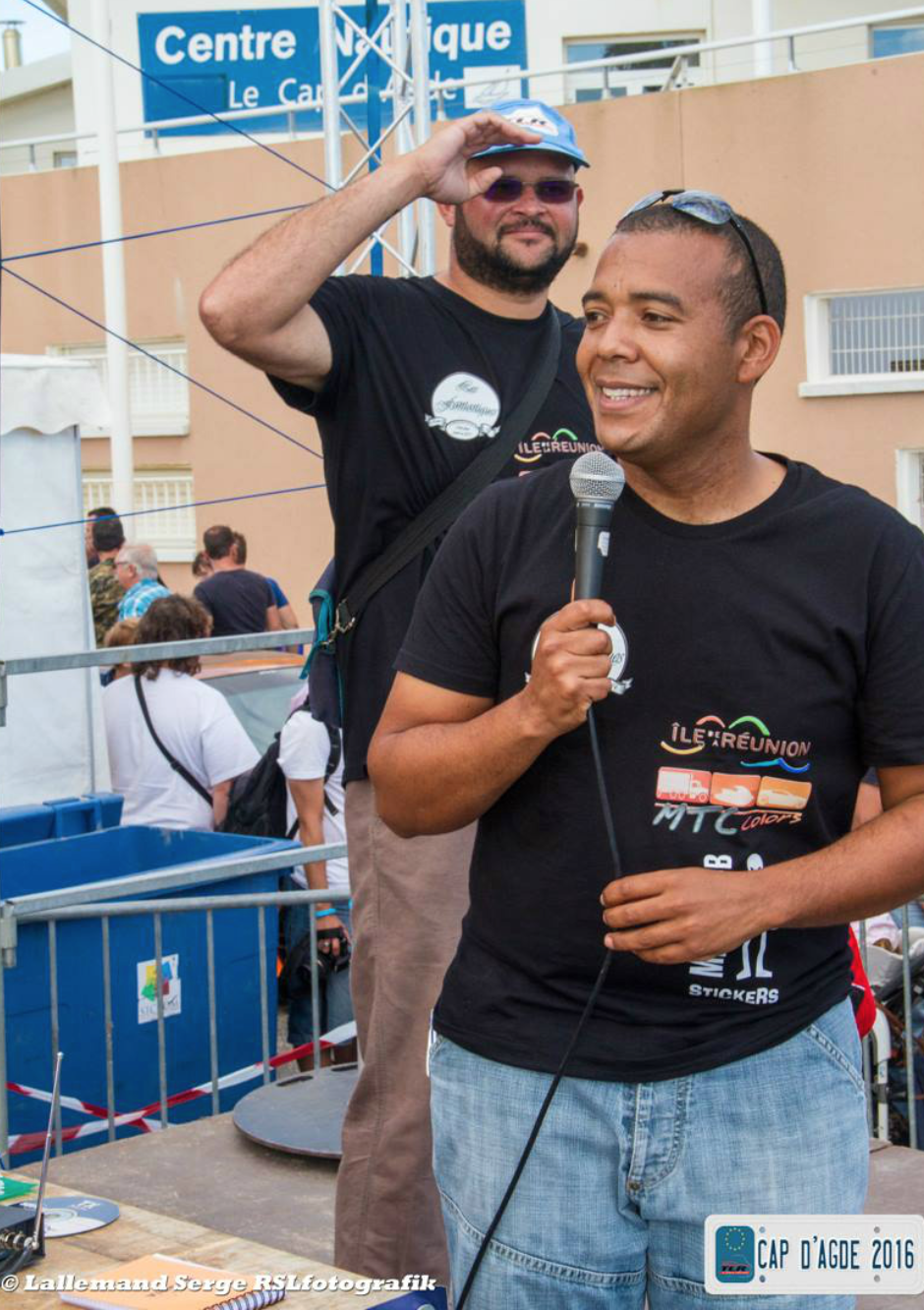 William Colter, président de l'association, et Frédéric Dorla, vice-président, très satisfaits de ce déplacement au Cap d'Agde