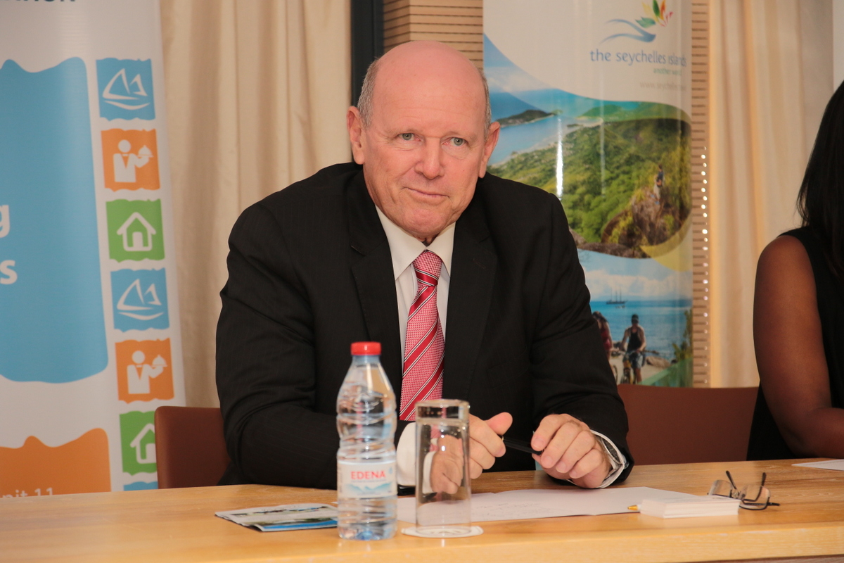 Alain Saint-Ange, ministre du tourisme des Seychelles