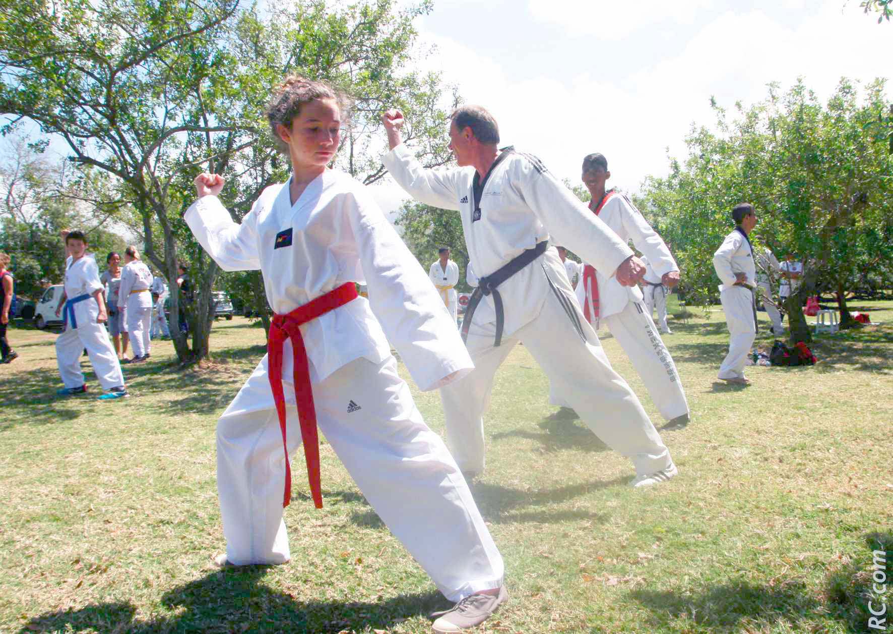 Matinée laborieuse pour les participants très bien encadrés