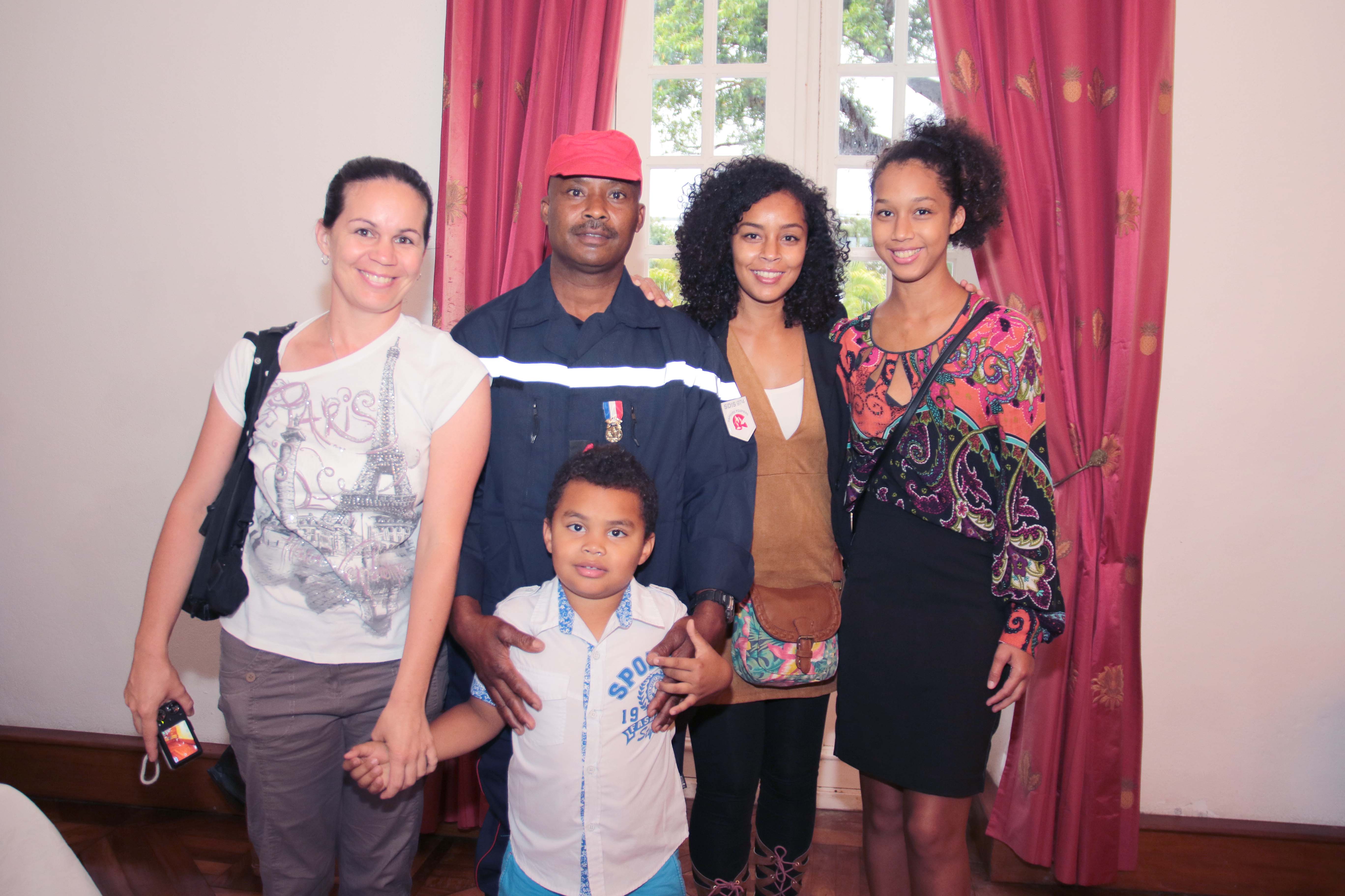 Les médaillés du courage, du dévouement et de la sécurité