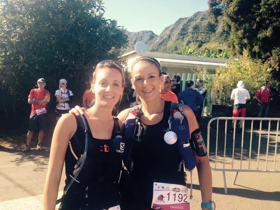 La Team Réunion Island ! (Mélanie et Louisa)