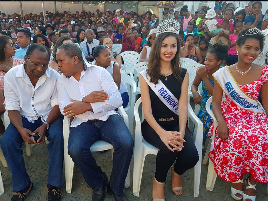 Miss Réunion à la Foire de Tamatave