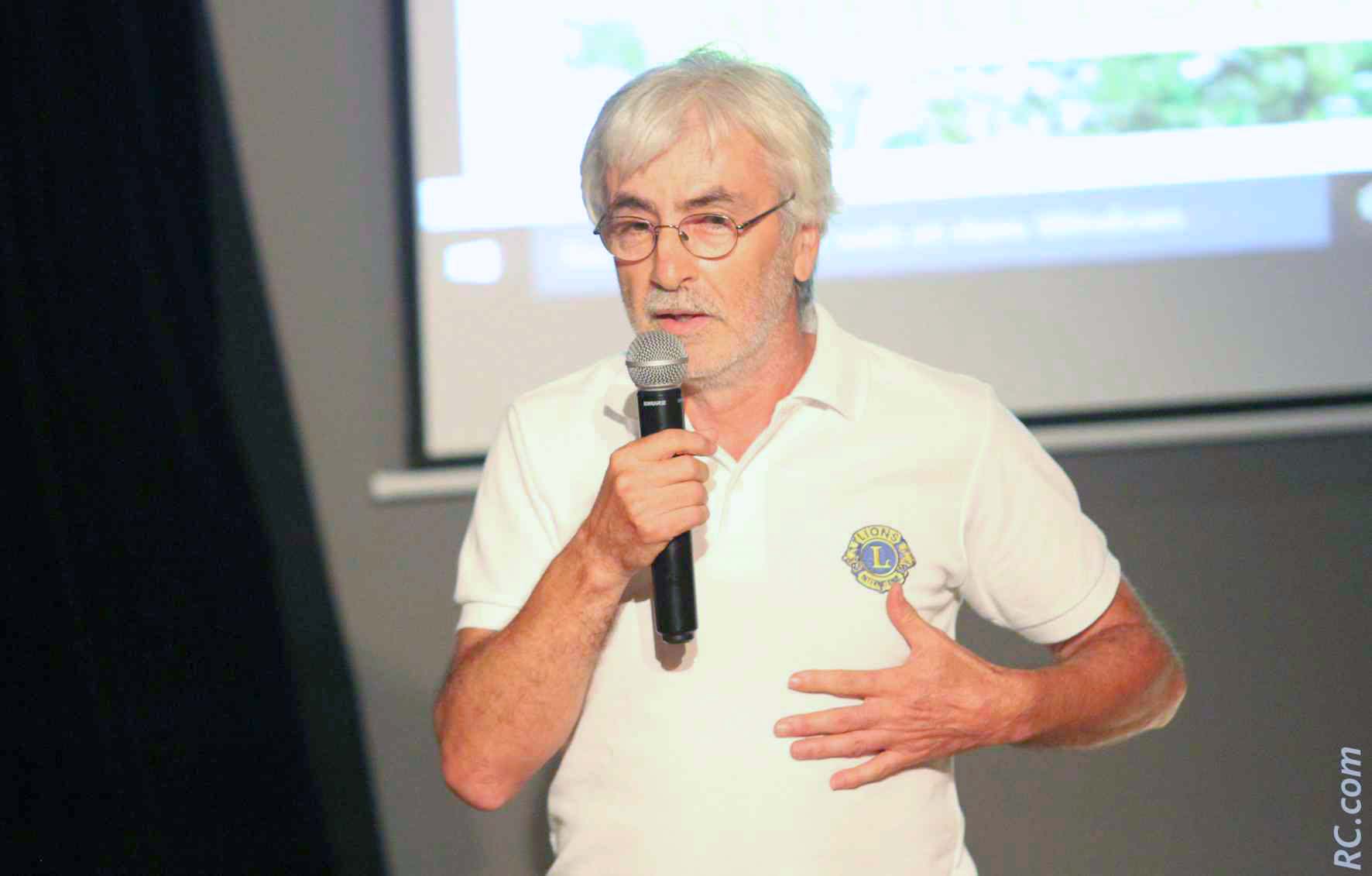 Fernand Alvarez, vice-président du club du Tampon Concession