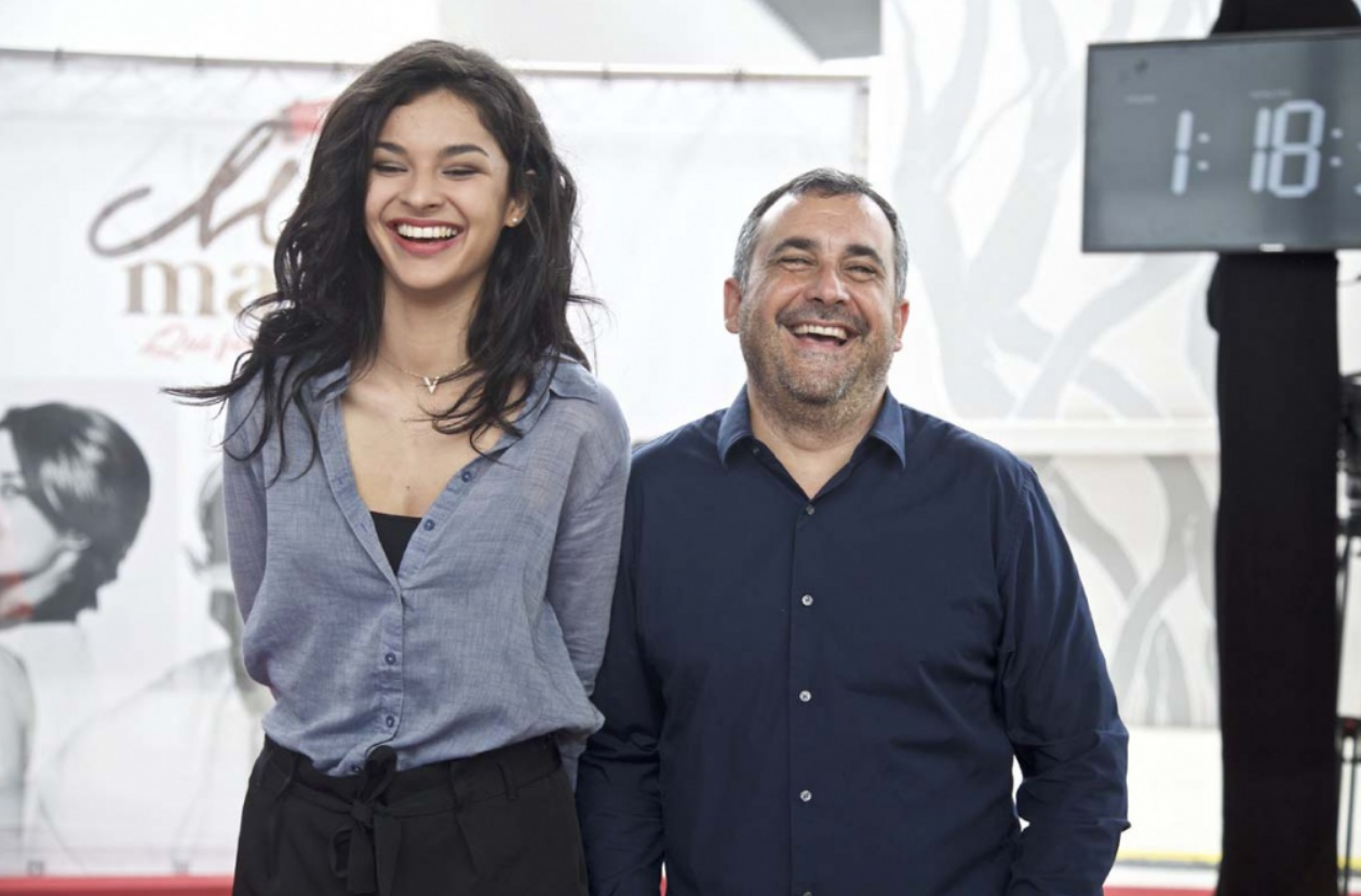 Azuima Issa et Olivier Bajard dans l'ambiance festive de ce concours!