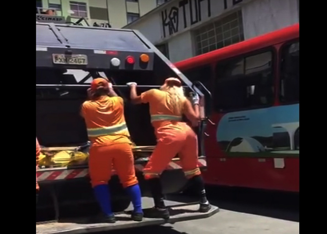 Les éboueuses brésiliennes si sexy!
