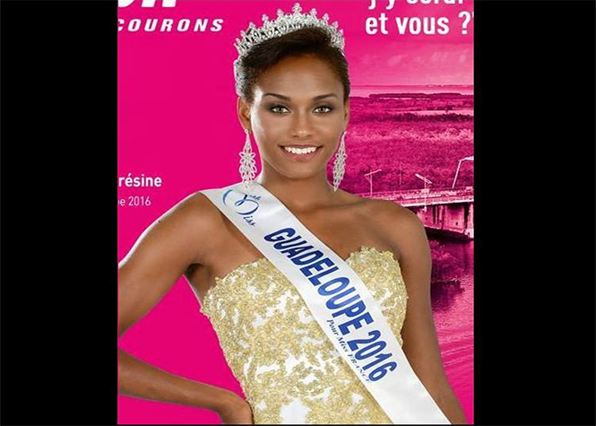 Morgane Thérésine, élue Miss Guadeloupe