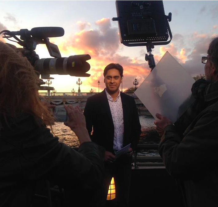 Elyas Akhoun  le Réunionnais présente Archipels depuis 10 ans