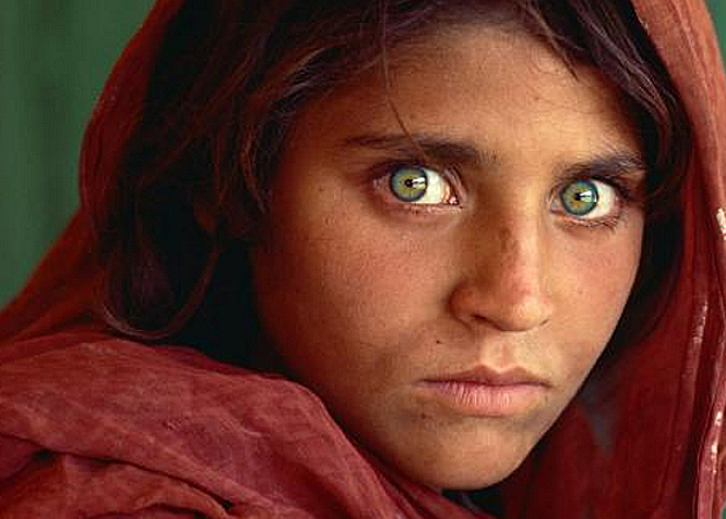 Capture écran photo Steve McCurry sur National Géographic