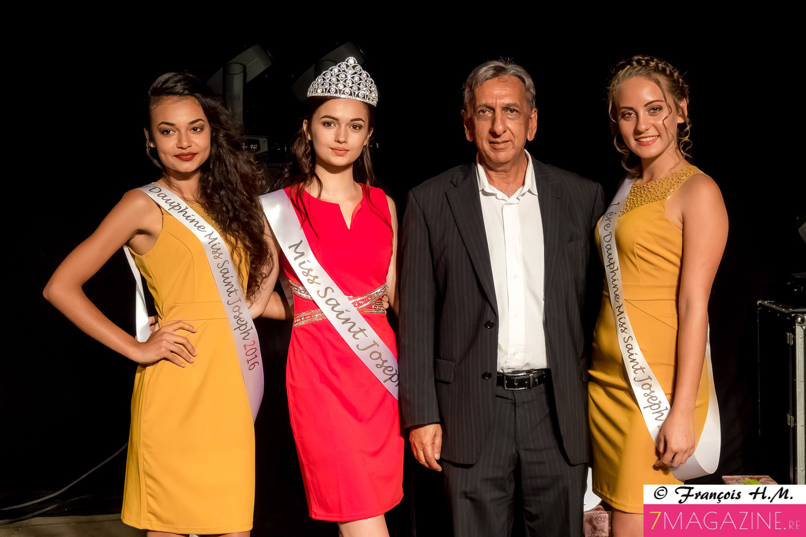 Avec Aziz Patel du Comité Miss Réunion
