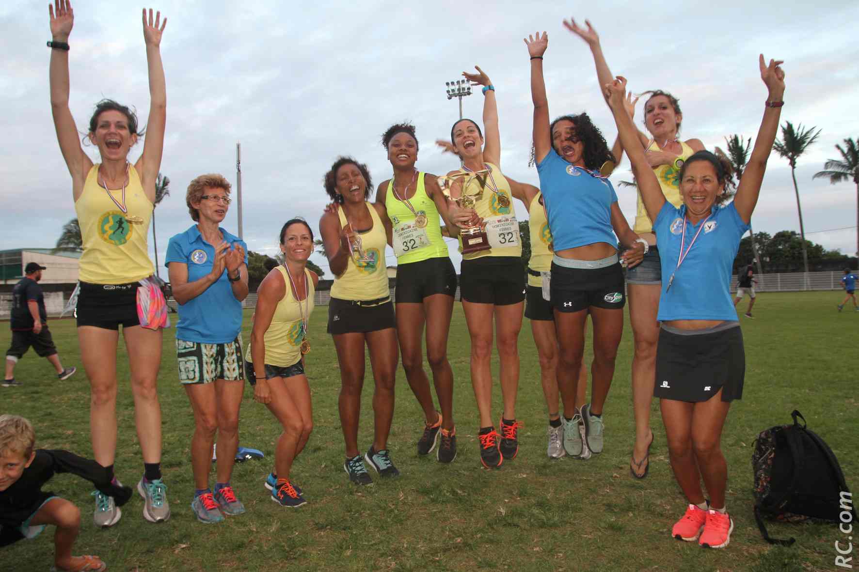 La Dominicaine peut sauter de joie après une belle victoire