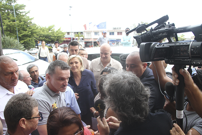 Elle était très attendue par les objectifs et caméras...