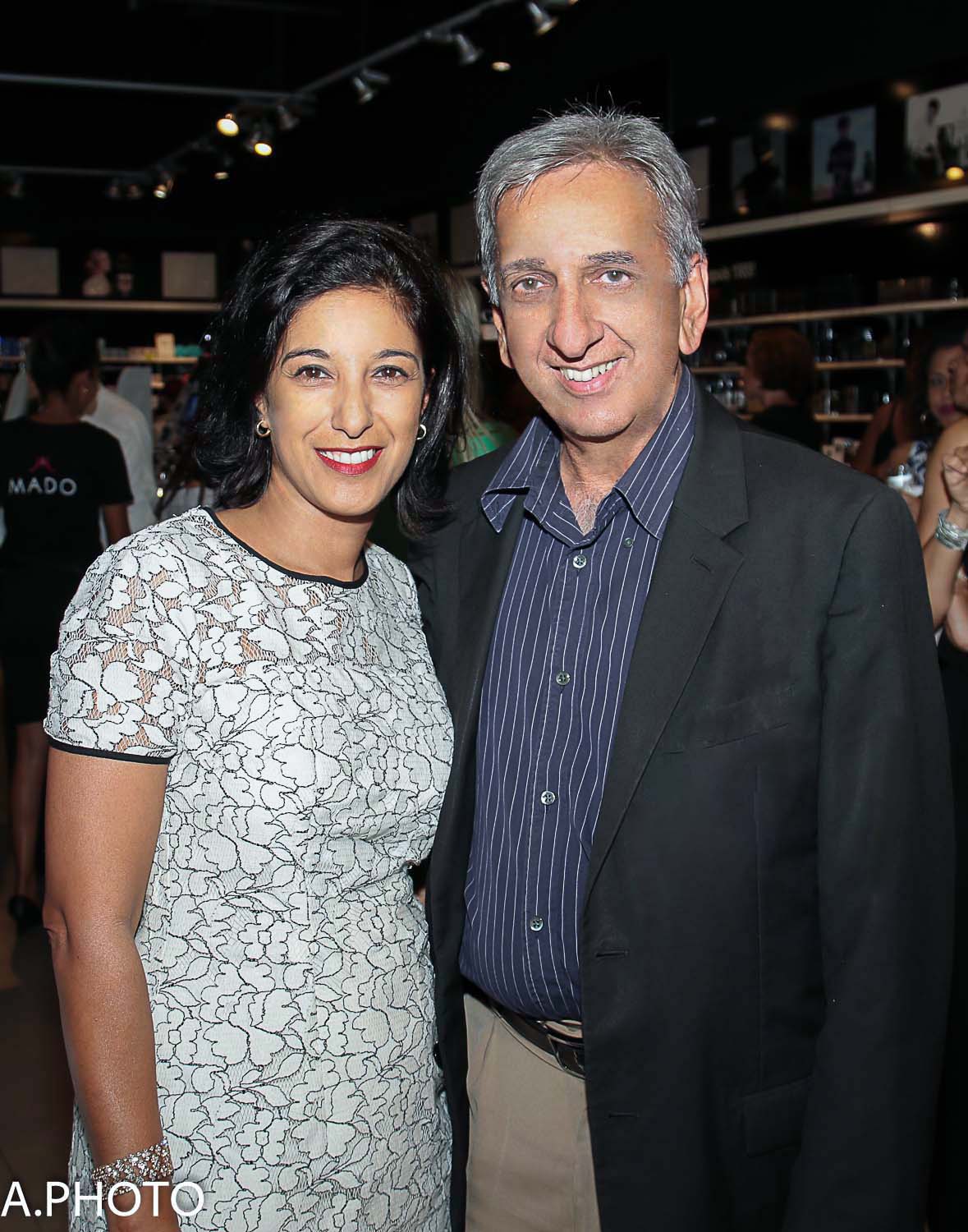 Linda Garjah et Aziz Patel