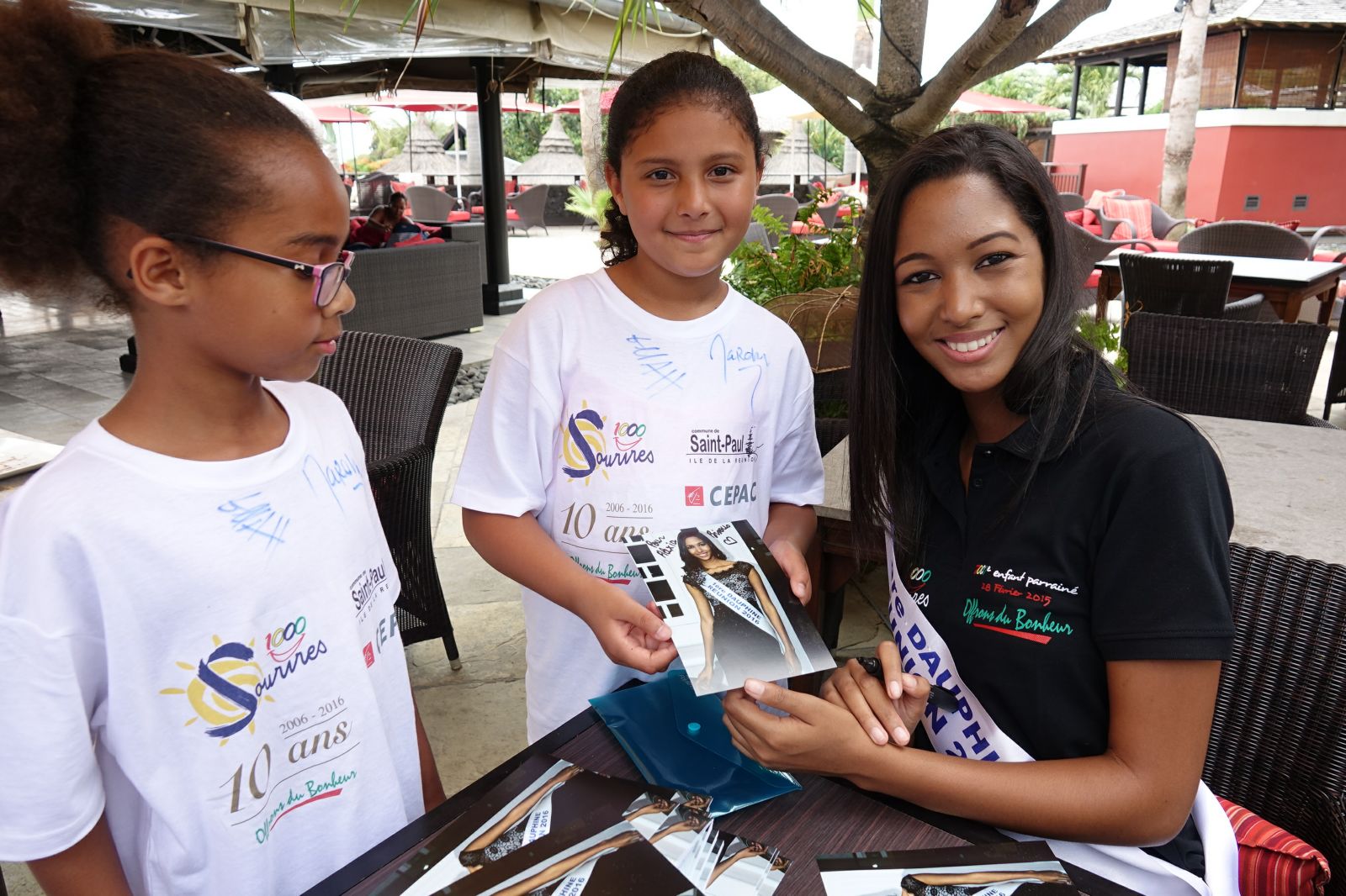 Tapis rouge au Palm pour les marmailles de 1000 sourires