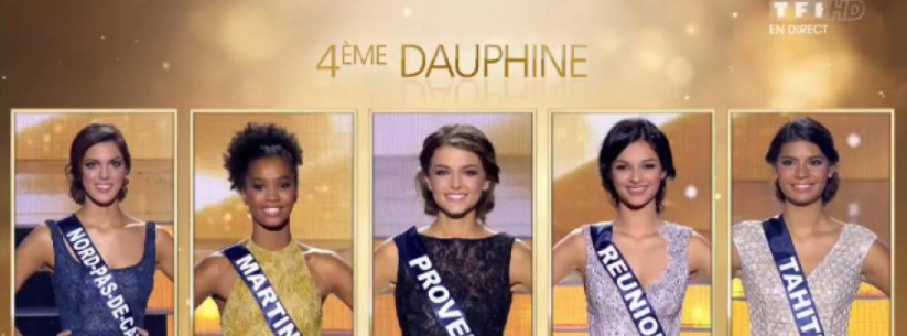 Les 5 finalistes l'année dernière: Miss Réunion 2015, Azuima Issa en faisait partie