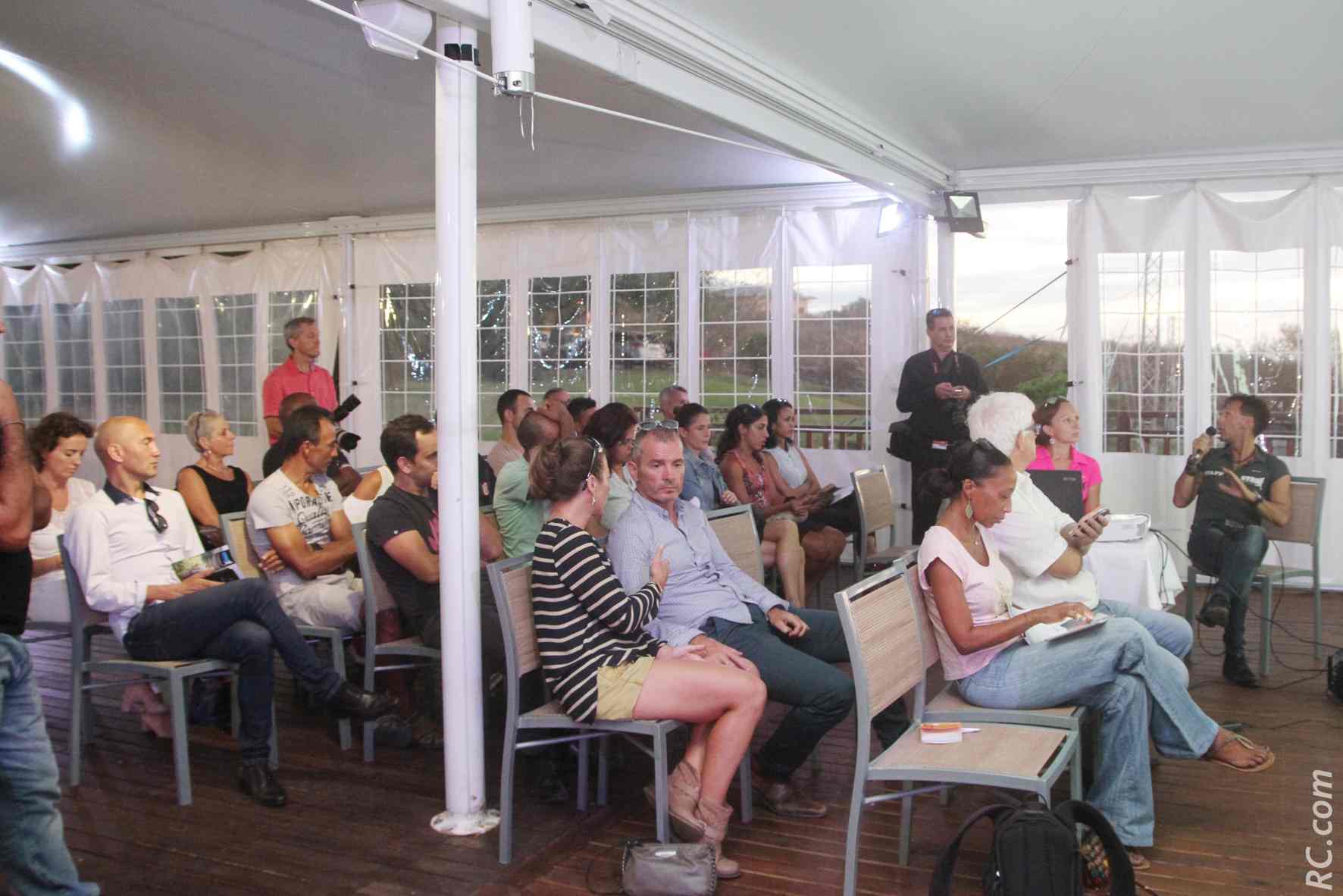 On est venu s'informer et échanger avec les organisateurs de l'UTRB