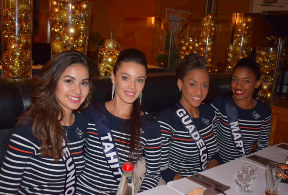 Les 8 Miss des outre-mer unies avant la finale Miss France