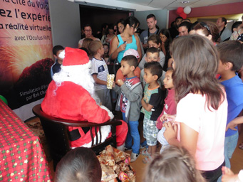 La magie de Noël pour des enfants de la Plaine des Cafres