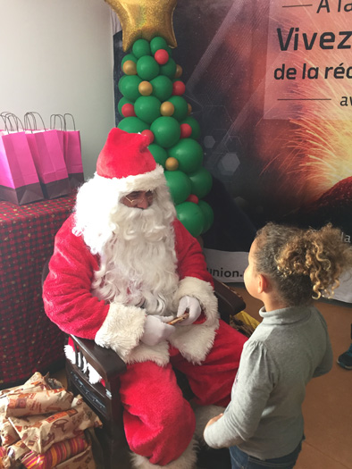 La rencontre avec le Père Noël reste un moment magique