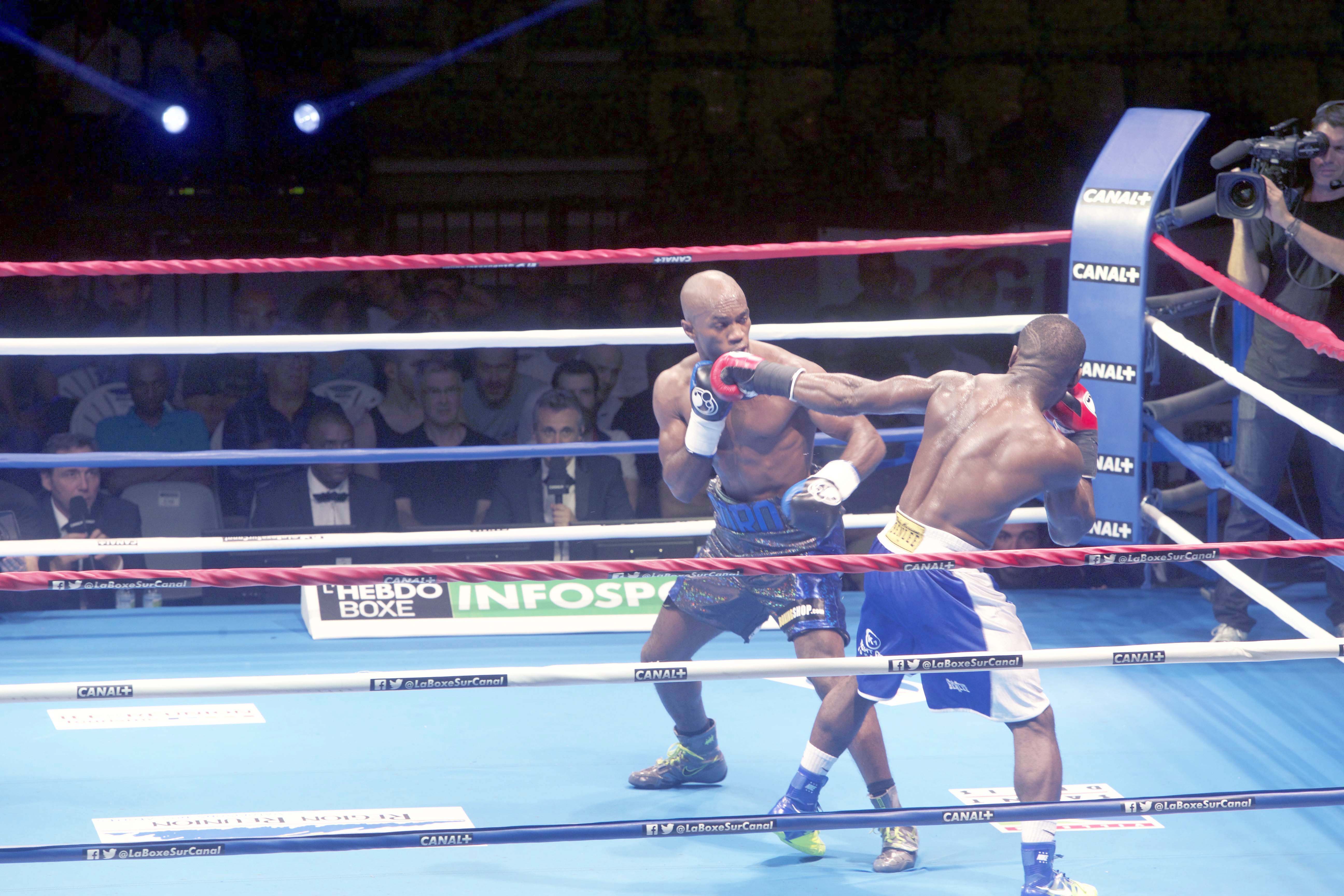Championnat du monde de boxe: N'Dam écourte le spectacle!