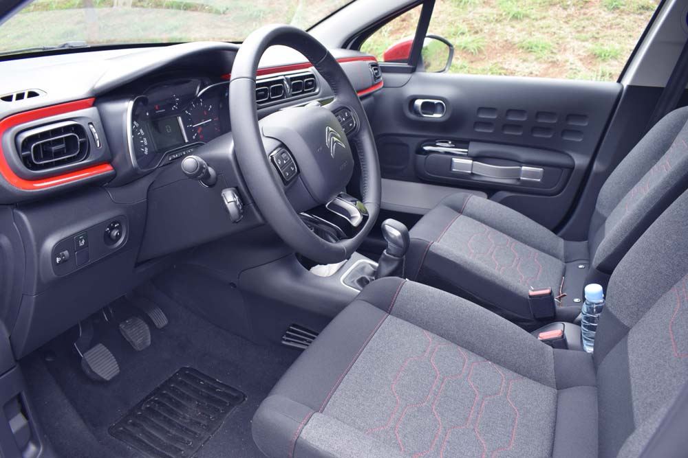 Des sièges confortables...