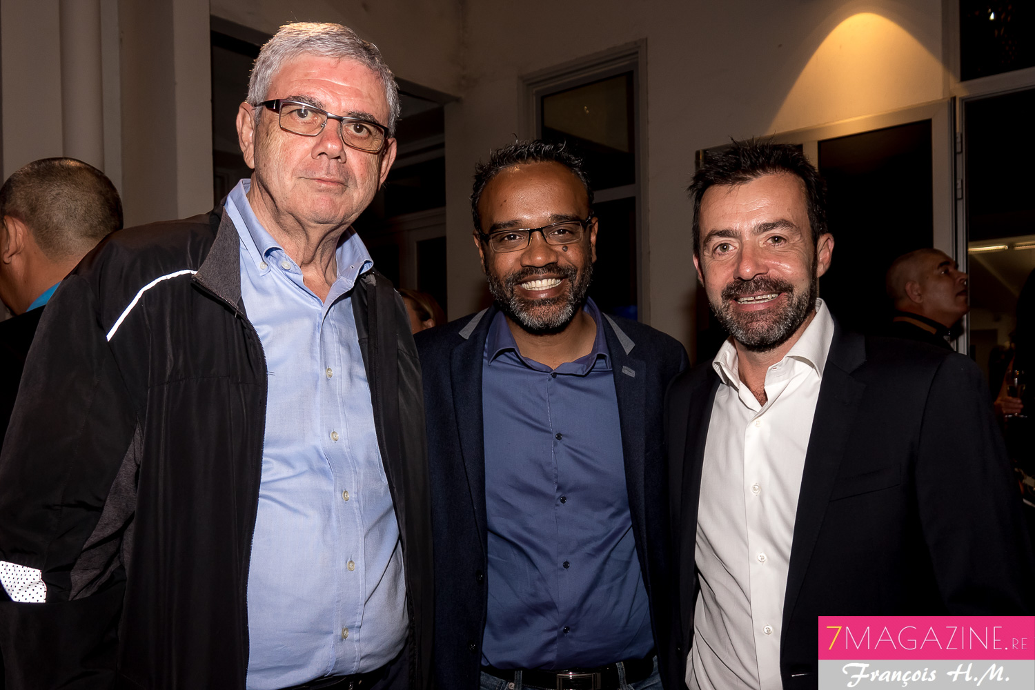 Raymond Lauret, Olivier Dejean, gérant de la société Vert M Prod, et Yann de Prince