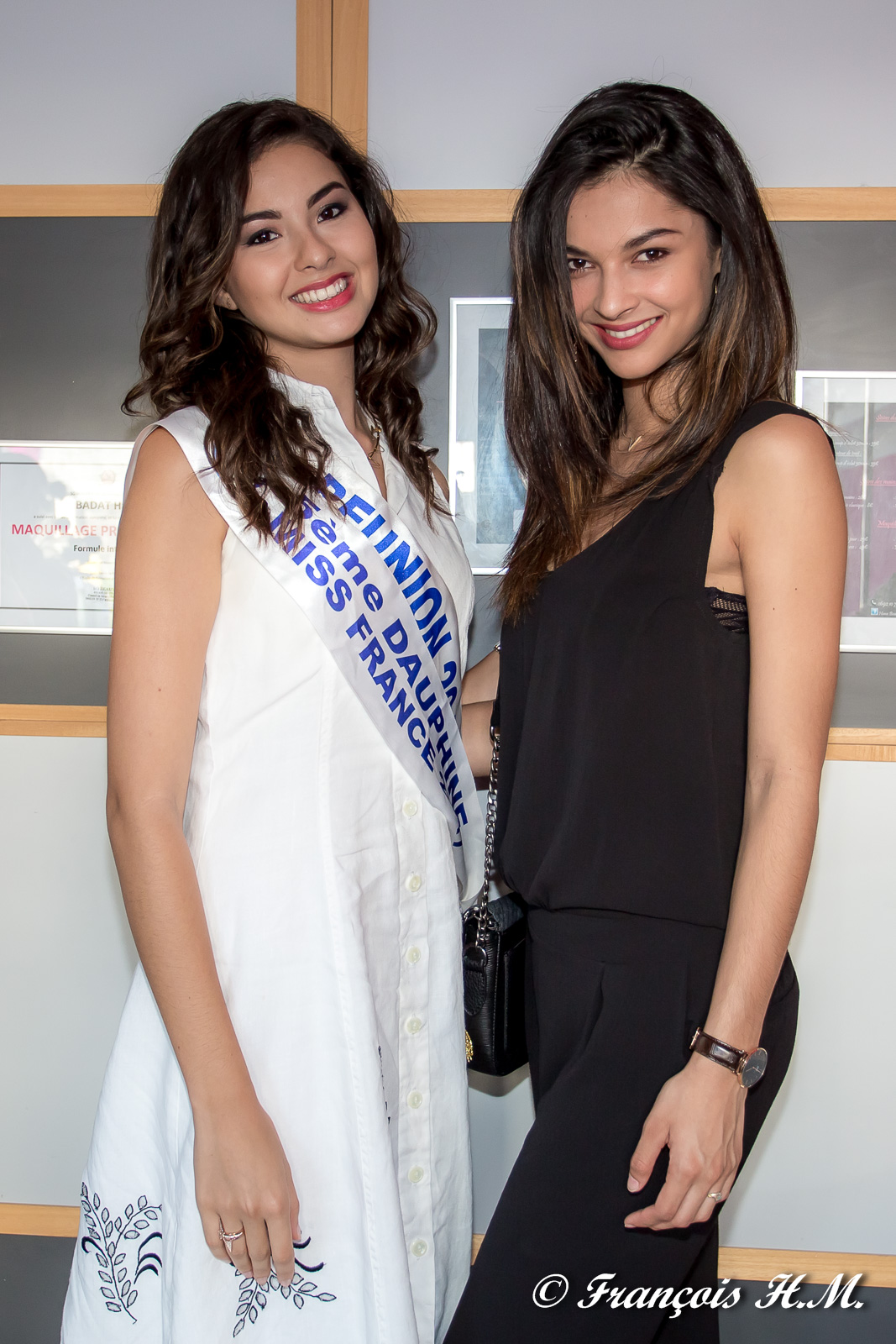 Les deux belles Miss Réunion de ces deux dernières années. Pour Miss Réunion 2017, les castings ont lieu en avril...