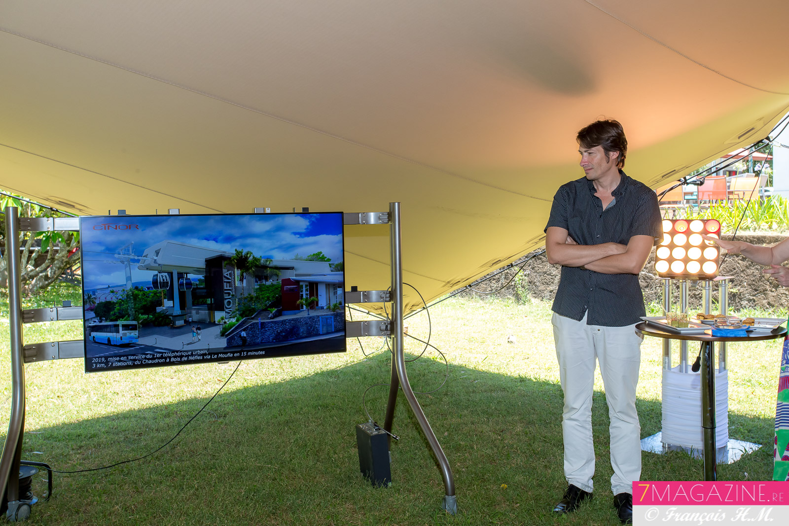 Présentation du projet de téléphérique